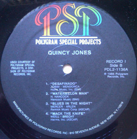 Quincy Jones - The Quintessential - LP