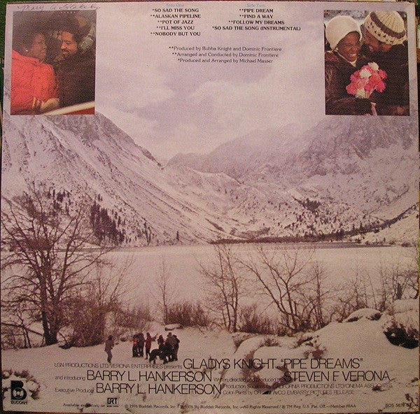 Gladys Knight & The Pips* - Pipe Dreams: The Original Motion Picture Soundtrack - LP