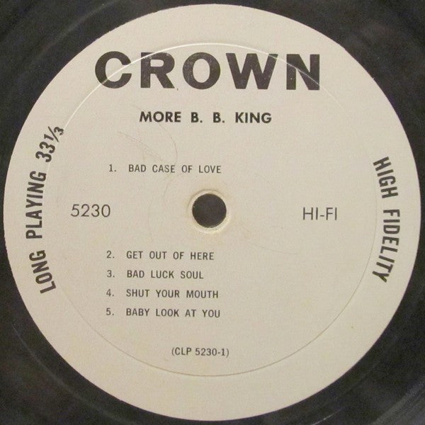 B.B. King - More B.B. King - LP