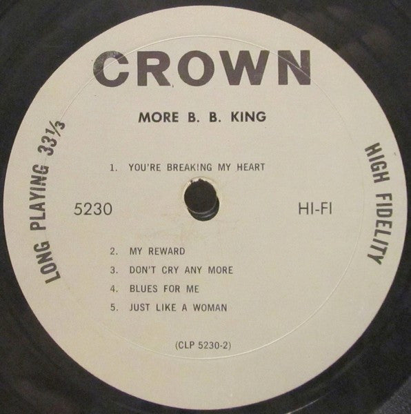 B.B. King - More B.B. King - LP
