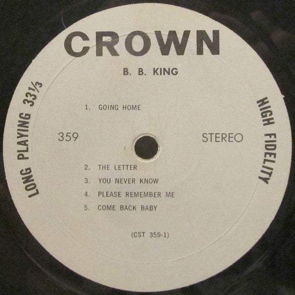 B.B. King - B.B. King - LP