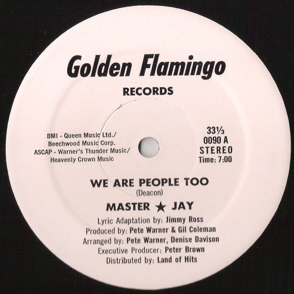 Master Jay - We Are People Too - LP