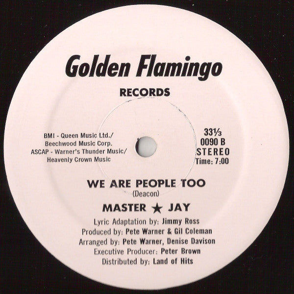 Master Jay - We Are People Too - LP