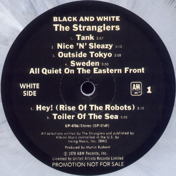 The Stranglers - Black And White - LP
