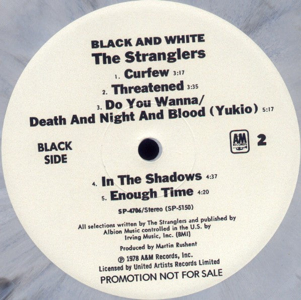 The Stranglers - Black And White - LP