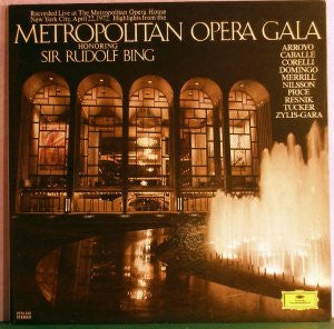 Various - Highlights From Metropolitan Opera Gala Honouring Sir Rudolf Bing - LP