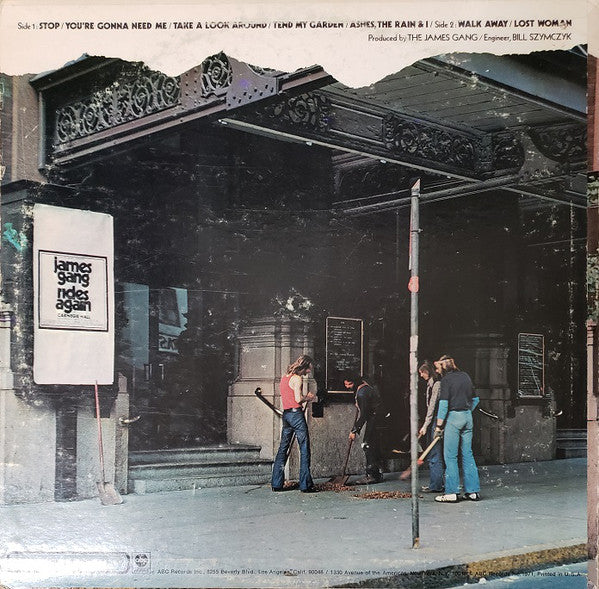 James Gang - Live In Concert - LP