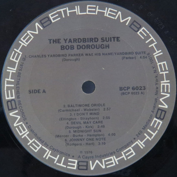 Bob Dorough - Yardbird Suite - LP