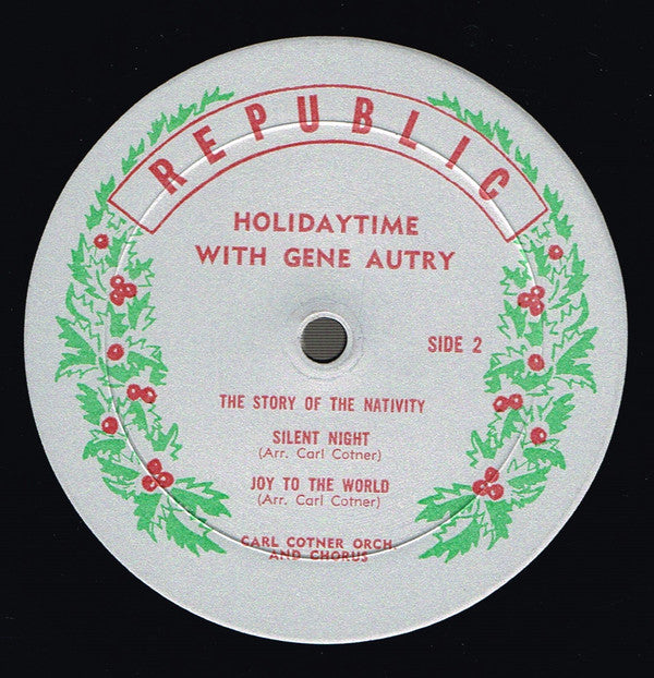 Gene Autry - Holidaytime With Gene Autry - LP