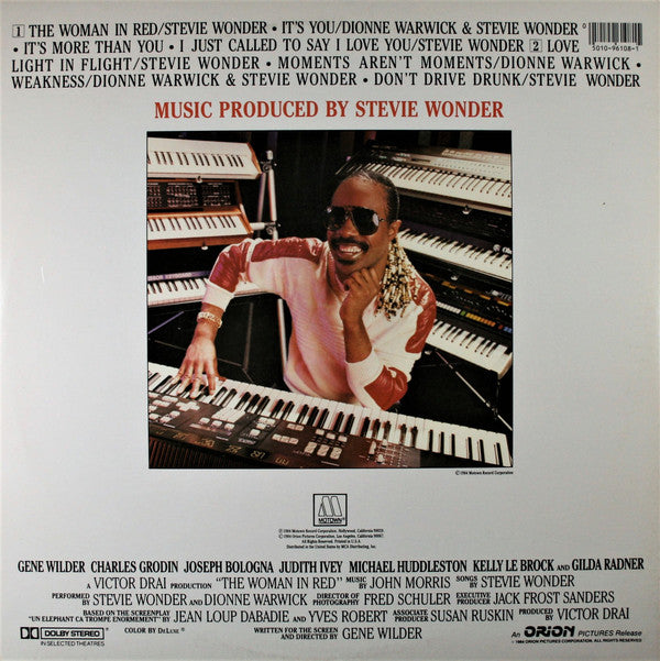 Stevie Wonder - The Woman In Red (Selections From The Original Motion Picture Soundtrack) - LP