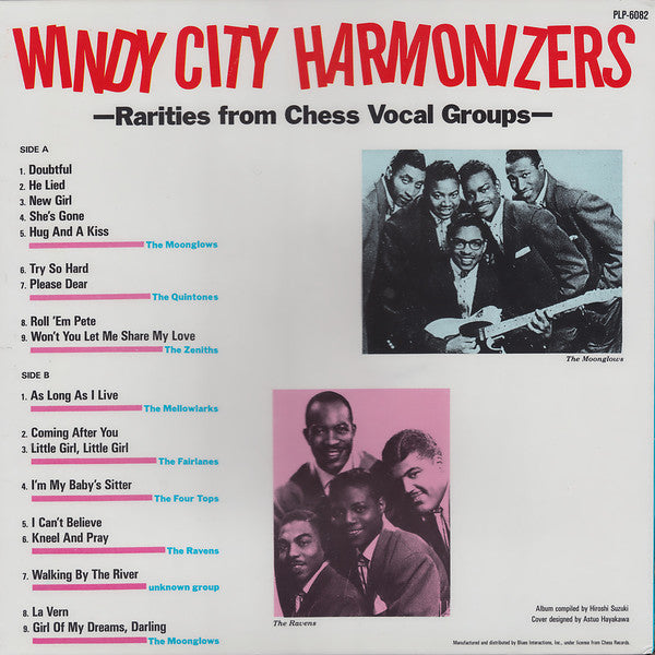 Various - Windy City Harmonizers: Rarities From Chess Vocal Groups - LP