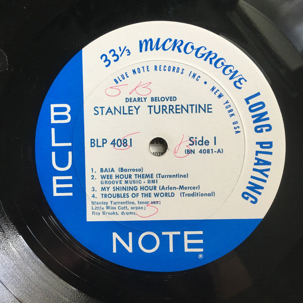 Stanley Turrentine - Dearly Beloved - LP