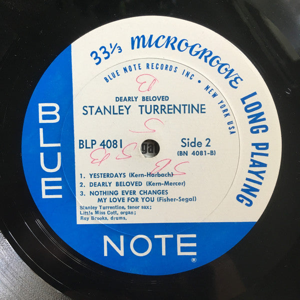 Stanley Turrentine - Dearly Beloved - LP