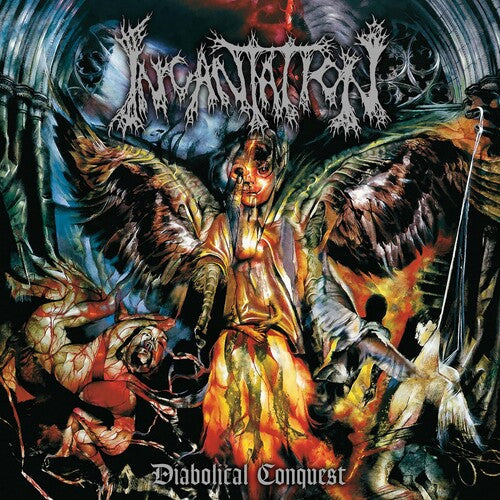 Incantation DIABOLICAL CONQUEST Limited Edition NEW AQUA BLUE COLORED VINYL LP