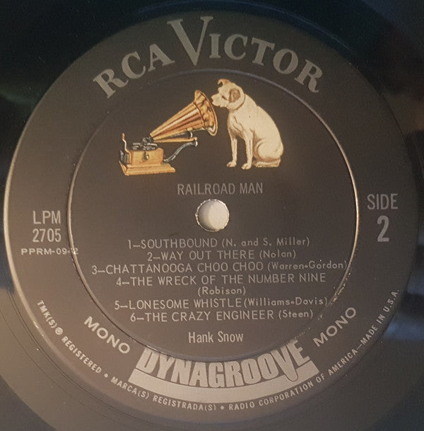 Hank Snow - Railroad Man - LP