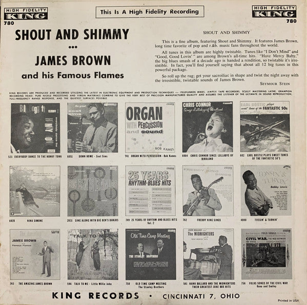 James Brown - Shout And Shimmy - LP