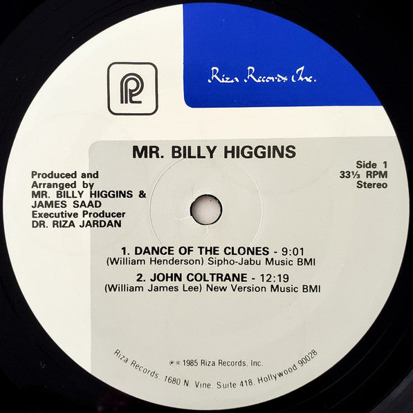 Billy Higgins - Mr. Billy Higgins - LP