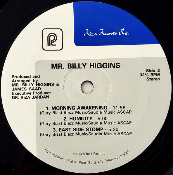 Billy Higgins - Mr. Billy Higgins - LP
