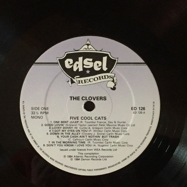 The Clovers - Five Cool Cats - LP