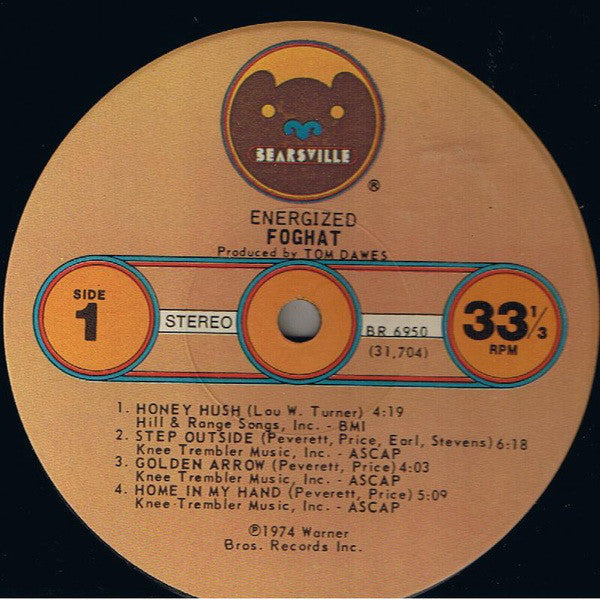 Foghat - Energized - LP