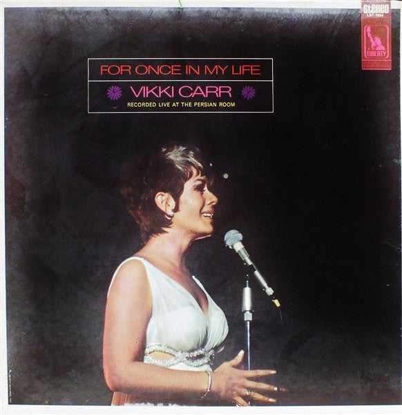 Vikki Carr - For Once In My Life - LP