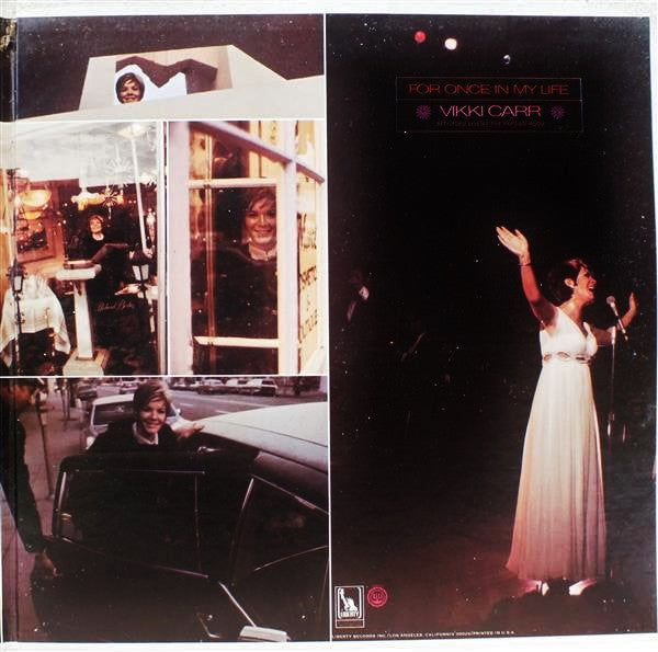 Vikki Carr - For Once In My Life - LP