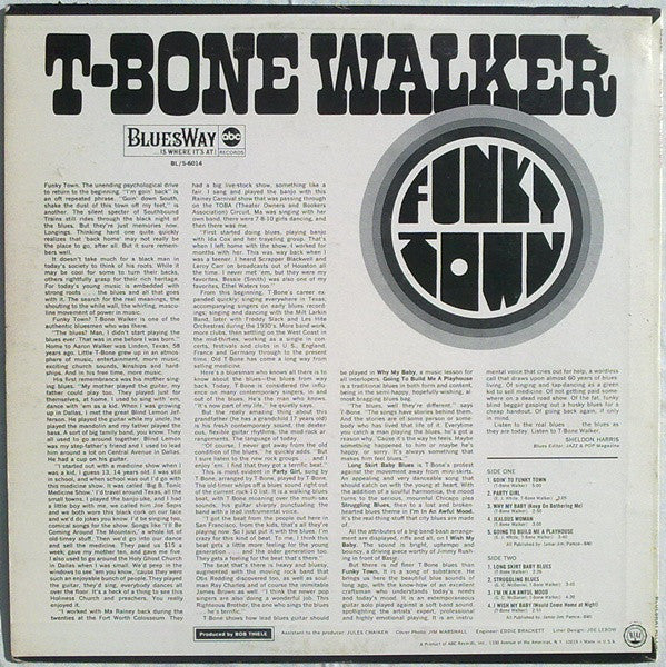 T-Bone Walker - Funky Town - LP