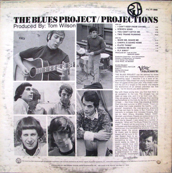 The Blues Project - Projections - LP