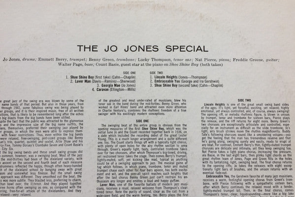Jo Jones - The Jo Jones Special - LP