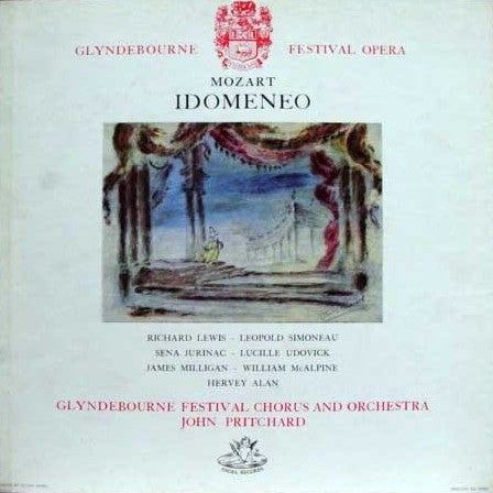 Mozart* - Richard Lewis / Leopold Simoneau / Sena Jurinac / Lucille Udovick / James Milligan / William McAlpine / Hervey Alan / Glyndebourne Festival Chorus And Orchestra* / John Pritchard - Idomeneo - LP