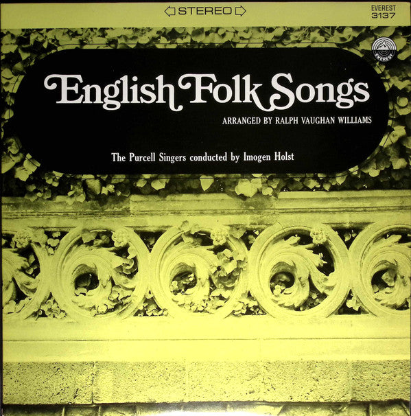 The Purcell Singers* - English Folk Songs - LP