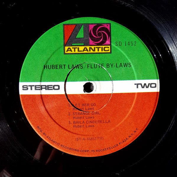 Hubert Laws - Flute By-Laws - LP