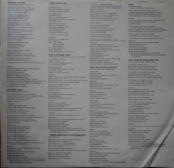 Aretha Franklin - Who's Zoomin' Who? - LP