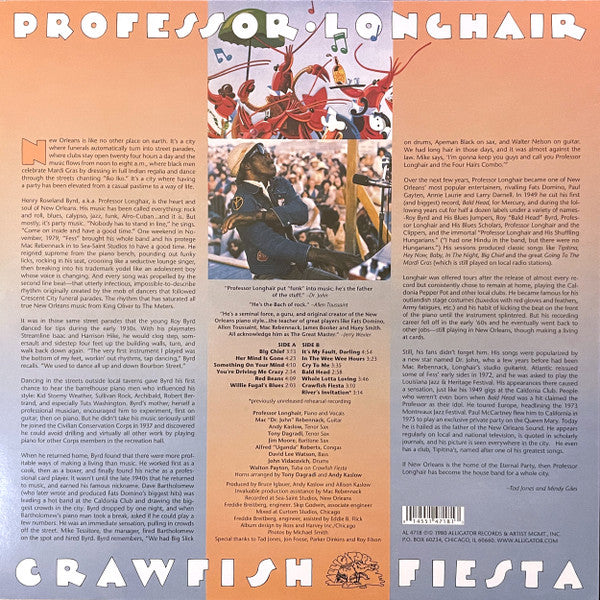 Professor Longhair - Crawfish Fiesta - LP