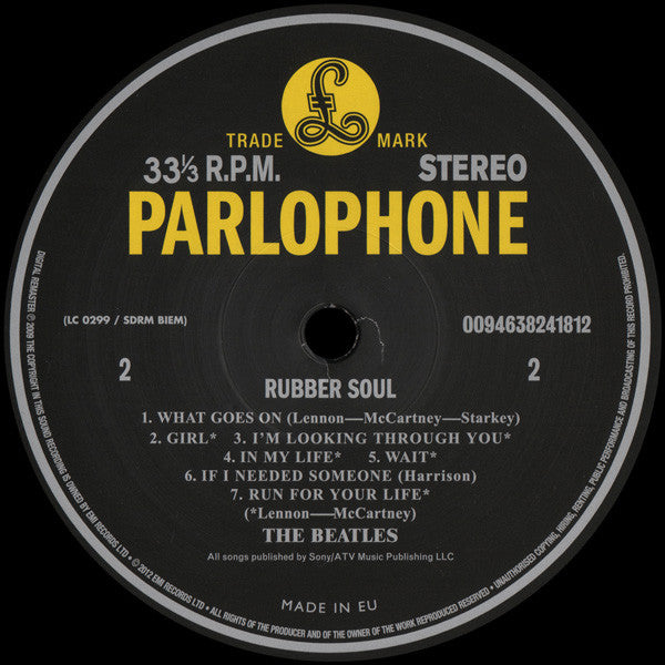 The Beatles - Rubber Soul - LP