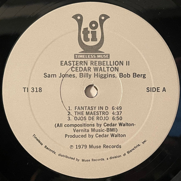 Cedar Walton, Billy Higgins, Bob Berg, Sam Jones - Eastern Rebellion 2 - LP
