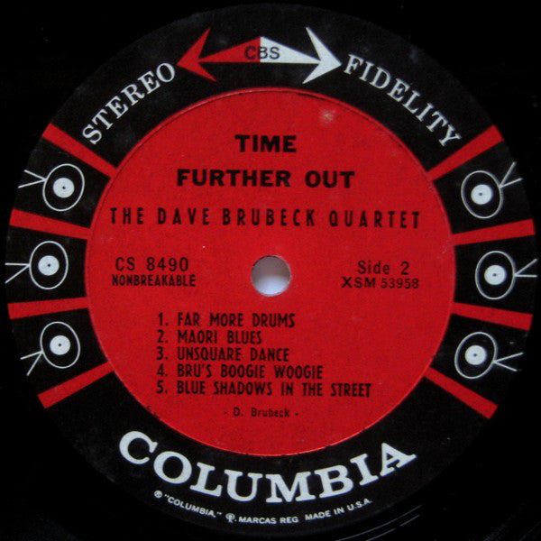 The Dave Brubeck Quartet - Time Further Out (Miro Reflections) - LP