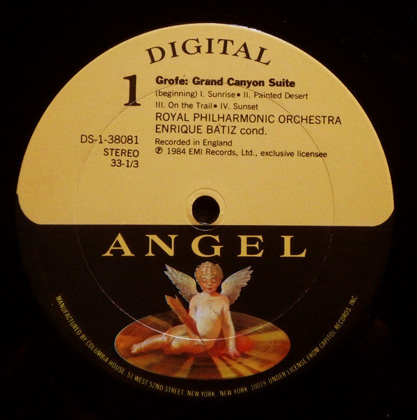Grofé* / Enrique Batiz, Royal Philharmonic Orchestra - Grand Canyon Suite - Mississippi Suite - LP