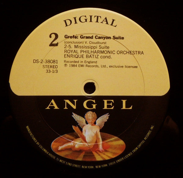 Grofé* / Enrique Batiz, Royal Philharmonic Orchestra - Grand Canyon Suite - Mississippi Suite - LP