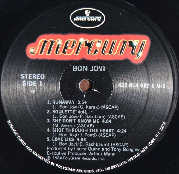 Bon Jovi - Bon Jovi - LP