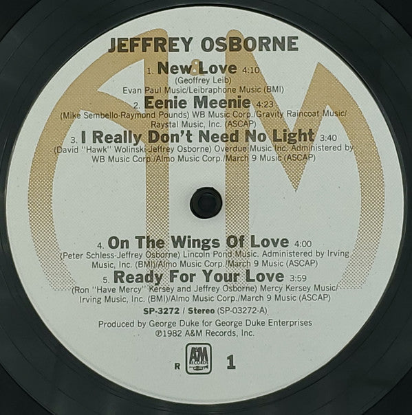Jeffrey Osborne - Jeffrey Osborne - LP