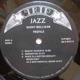 Gerry Mulligan - Profile 1955 - LP