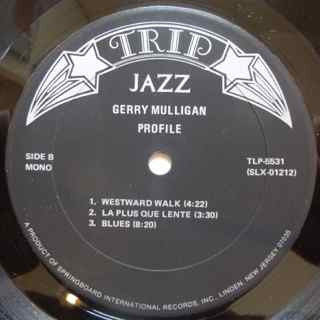 Gerry Mulligan - Profile 1955 - LP