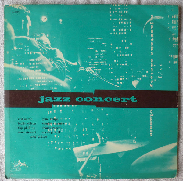 Red Norvo And His All-Stars*, The Krupa-Ventura Trio*, Teddy Wilson Quintet - Jazz Concert - LP