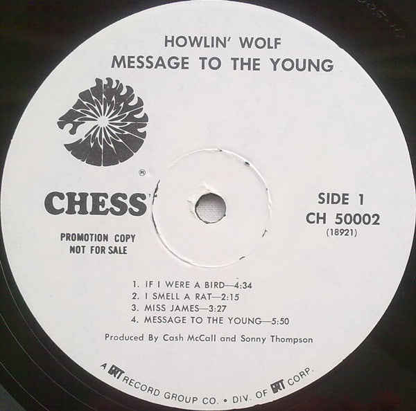 Howlin' Wolf - Message To The Young - LP