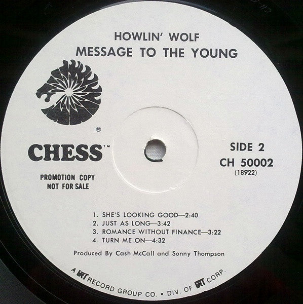 Howlin' Wolf - Message To The Young - LP