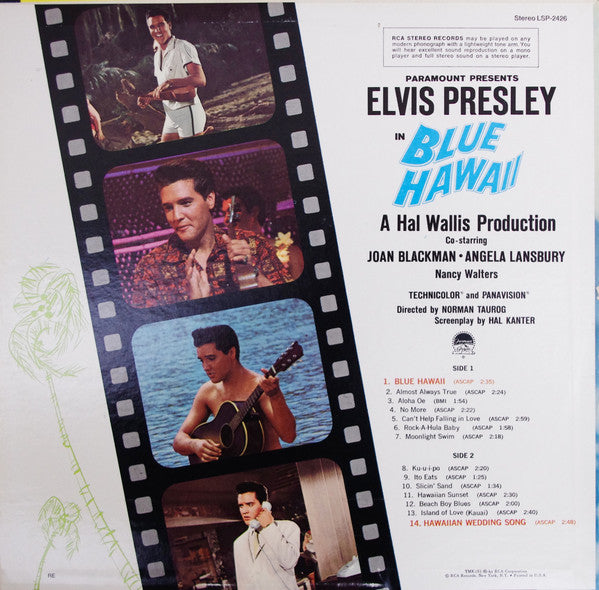 Elvis Presley - Blue Hawaii - LP