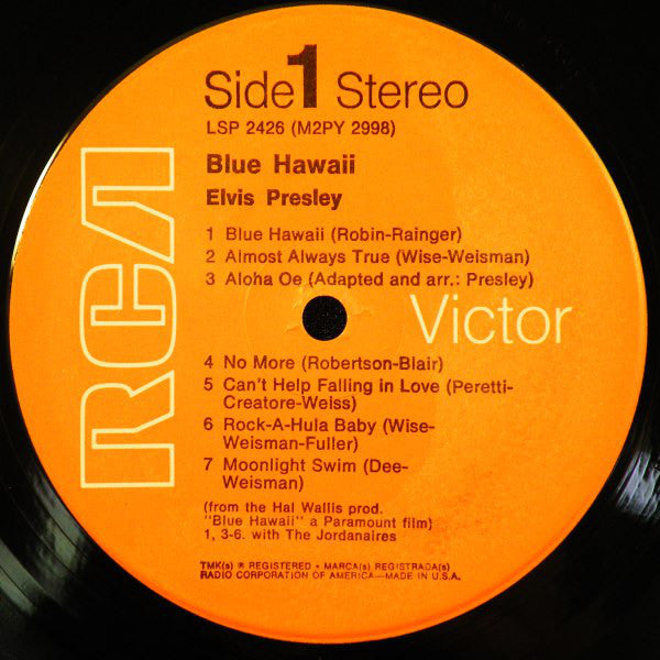 Elvis Presley - Blue Hawaii - LP