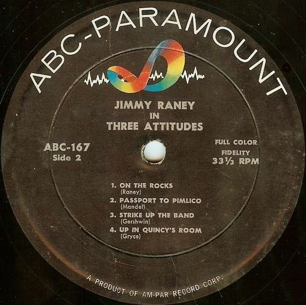 Jimmy Raney - Jimmy Raney In Three Attitudes - LP