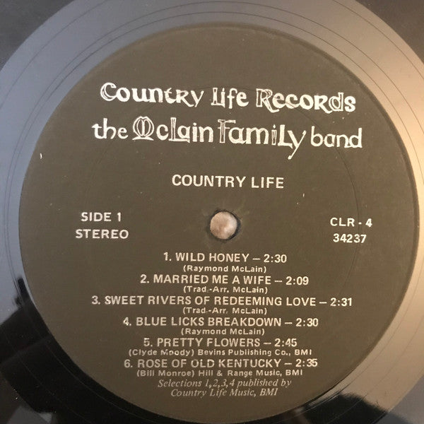 The McLain Family Band - Country Life - LP